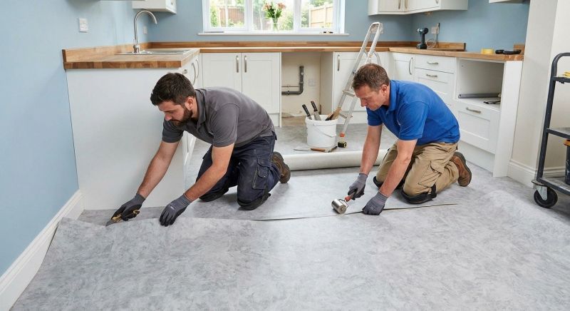 Sheet Linoleum Installation in Liberty Hill, TX