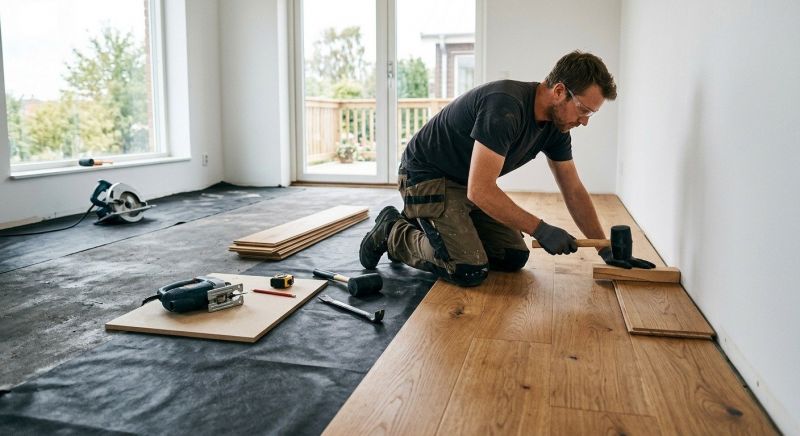 Engineered Wood Installation in Pflugerville, TX