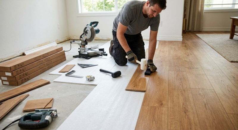 Laminate Floor Installation in Manchaca, TX