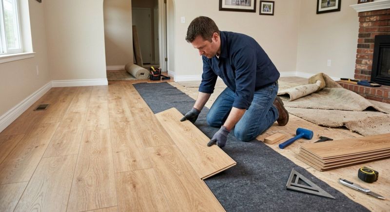 Laminate Floor Remodeling in Pflugerville, TX