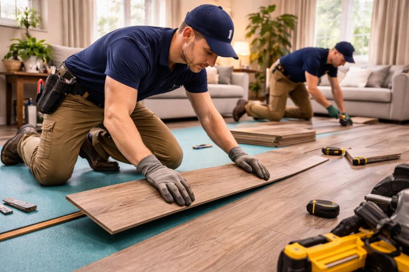Laminate Floor Replacement in Elgin, TX