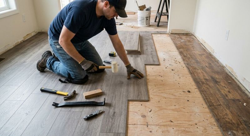 Laminate Floor Replacement in Granger, TX