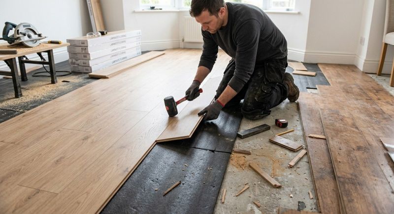 Laminate Floor Replacement in Taylor, TX