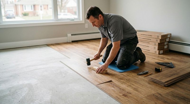 Linoleum Floor Installation in Jarrell, TX