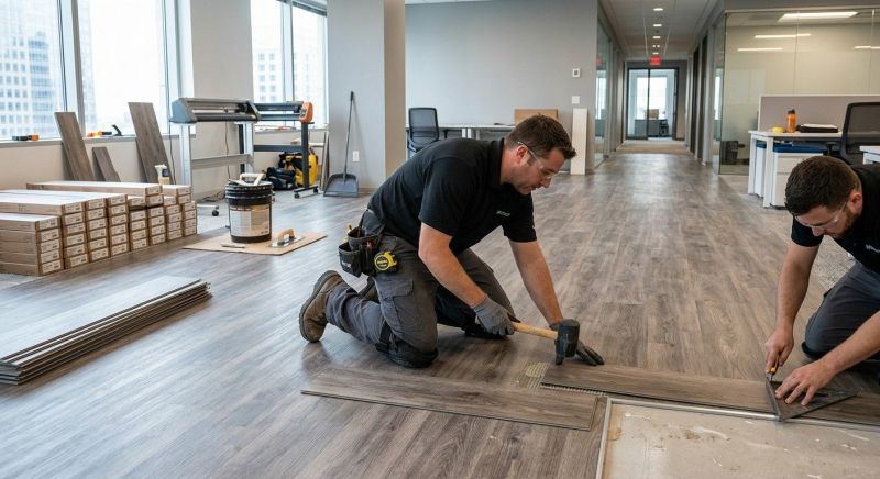 Linoleum Floor Installation in Pflugerville, TX