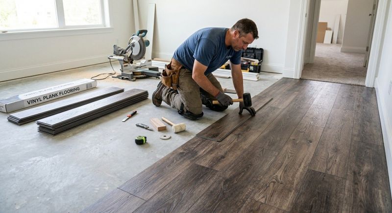 Linoleum Floor Installation in Manchaca, TX