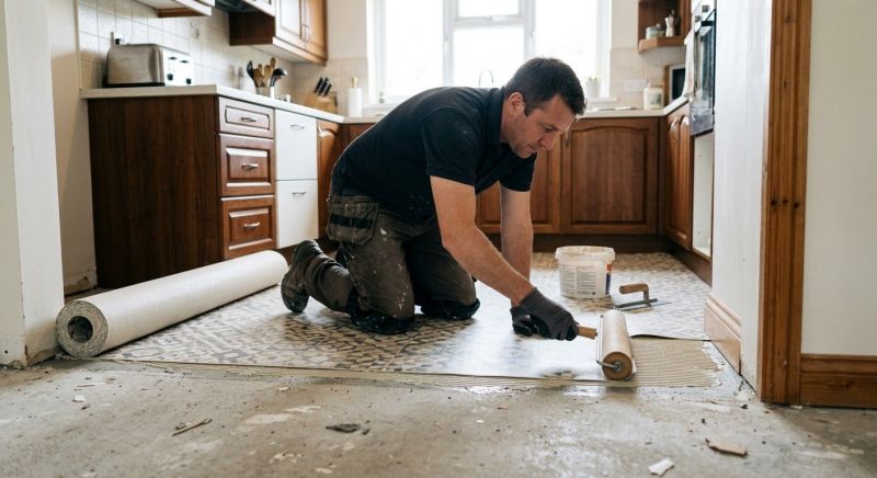 Linoleum Floor Installation in Manor, TX