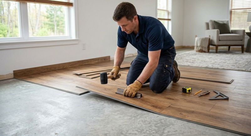 Luxury Vinyl Tile Installation in Georgetown, TX