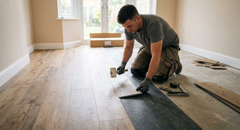 Luxury Vinyl Tile Installation in Hutto, TX