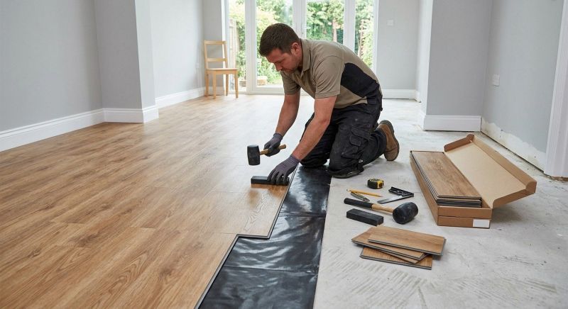 Luxury Vinyl Tile Installation in Pflugerville, TX