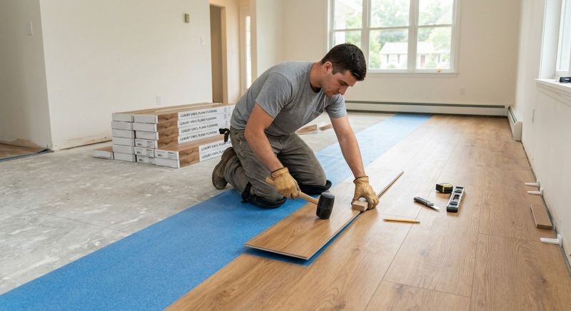 Lvt Flooring Installation in Manchaca, TX