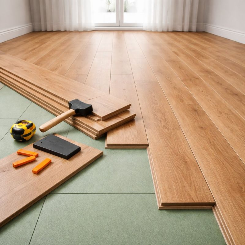 Plank Laminate Installation in Pflugerville, TX