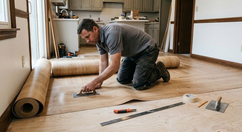 Sheet Flooring Installation in Granger, TX