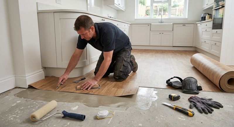 Sheet Flooring Installation in Leander, TX