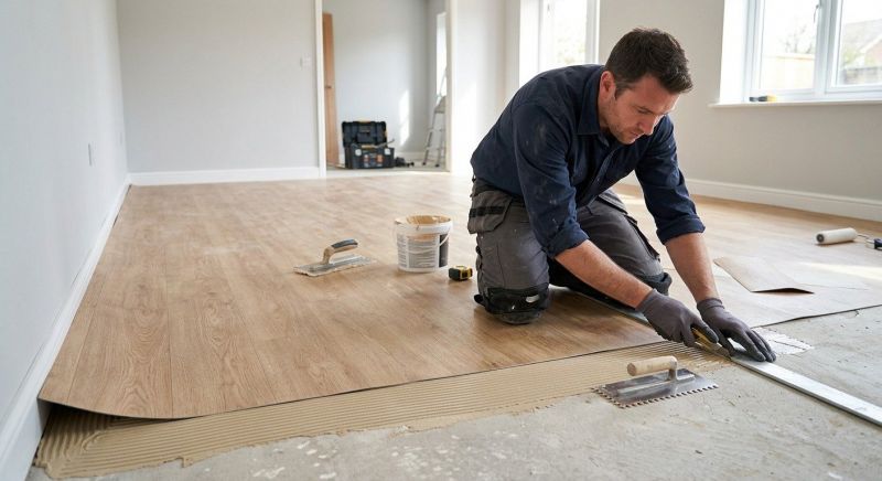 Sheet Flooring Installation in Pflugerville, TX