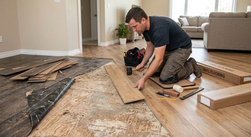 Vinyl Flooring Installation in Hutto, TX