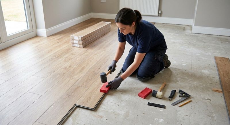 Vinyl Plank Floor Installation in Pflugerville, TX
