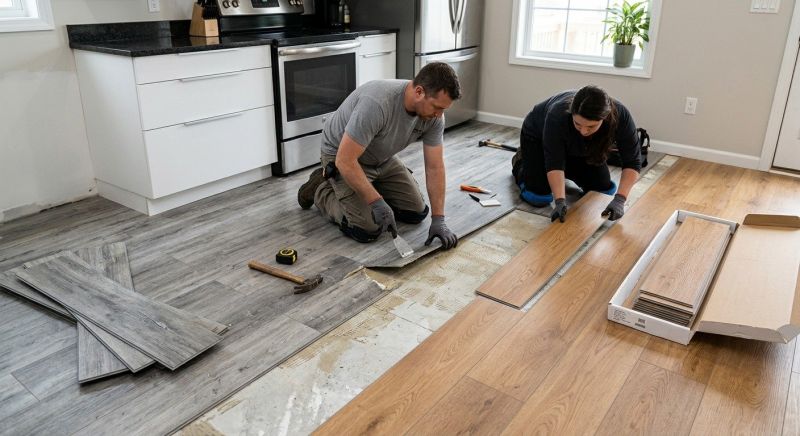 Vinyl Tile Replacement in Pflugerville, TX
